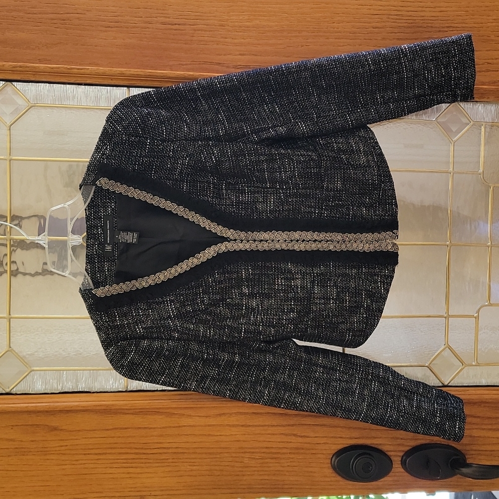 INC  Beaded Jacket S